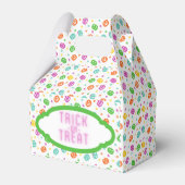 Multicolor Pumpkins Halloween-Muster Geschenkschachtel (Vorderseite)