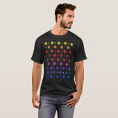 Multicolor Rainbow Polka Dot International Dot Day T-Shirt (Vorne ganz)