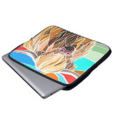 Multicolor-Riesenkuh Laptopschutzhülle (Vorne Knopf)
