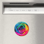 Multicolor-Rose Magnet (In Situ (Geschirrspüler))