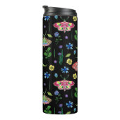 Multicolor-Schmetterlinge: Helles, nahtloses Muste Thermosbecher (Nach rechts gedreht)