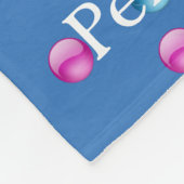 Multicolor Shiny Punkt Confetti DIY Hintergrund Fleecedecke (Ecke)