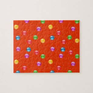 Multicolor Shiny Punkt Confetti DIY Hintergrund Puzzle