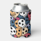 Multicolor Skulls-Muster Dosenkühler (Kanne Vorderseite)