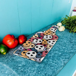 Multicolor Skulls-Muster Schneidebrett