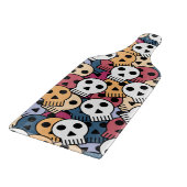 Multicolor Skulls-Muster Schneidebrett (Ecke)
