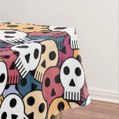 Multicolor Skulls-Muster Tischdecke (Beispiel)