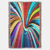 Multicolor-Spiralen und wirbeln Decke (Vorderseite Vertikal)