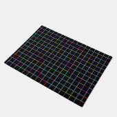 Multicolor Square Linde Muster Fußmatte (Schrägansicht)