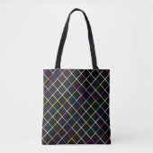 Multicolor Square Linde Muster Tasche (Vorderseite)