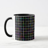 Multicolor Square Linde Muster Tasse (Links)
