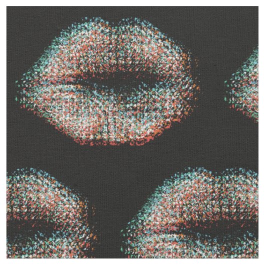 Multicolor Stillips #5 Stoff (Nahaufnahme)