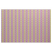 Multicolor-Stoffmuster aus der Mitte des Jahrhunde Stoff (Yard (91,4 cm))