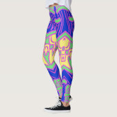 Multicolor-Stoffmuster "Ratti_Creative_Arts" Le Leggings (Links)