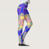 Multicolor-Stoffmuster "Ratti_Creative_Arts" Le Leggings (Rechts)