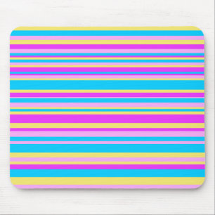 Multicolor Streifen 2 Mousepad