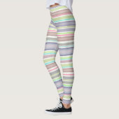 Multicolor-Streifen Leggings (Links)