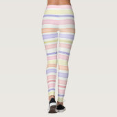 Multicolor-Streifen Leggings (Rückseite)