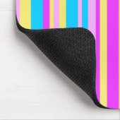 Multicolor Streifen Mousepad (Ecke)
