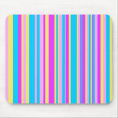 Multicolor Streifen Mousepad (Vorne)