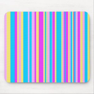 Multicolor Streifen Mousepad