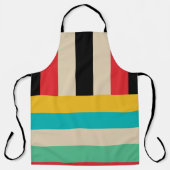 Multicolor Streifen Schürze (Vorderseite)