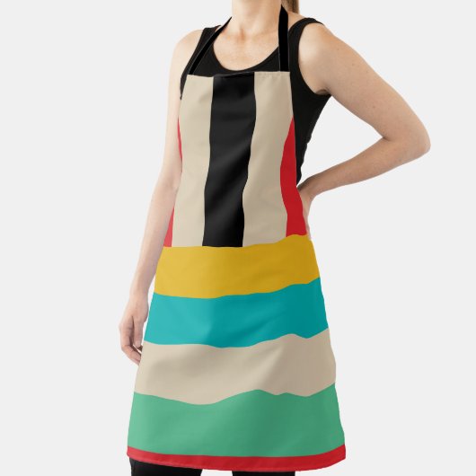 Multicolor Streifen Schürze (InSitu)