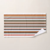 Multicolor-Streifenmuster  Badhandtuch Set (Handtuch)