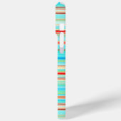 Multicolor-Streifenmuster Case-Mate iPhone Hülle (Rückseite / Links)