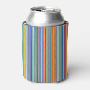 Multicolor-Streifenmuster Dosenkühler