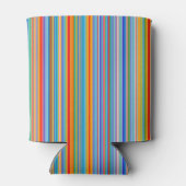Multicolor-Streifenmuster Dosenkühler (Rückseite)