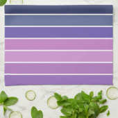 Multicolor-Streifenmuster Geschirrtuch (Gefaltet)