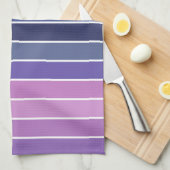 Multicolor-Streifenmuster Geschirrtuch (Viertel Falte)