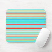 Multicolor-Streifenmuster Mousepad (Mit Mouse)