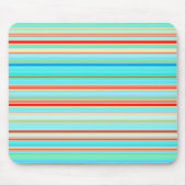 Multicolor-Streifenmuster Mousepad (Vorne)