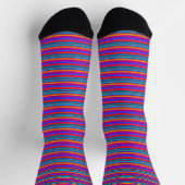 Multicolor-Streifenmuster Socken (Oben)