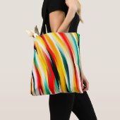 Multicolor-Streifenmuster Tasche (Von Nahem)