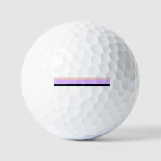 Multicolor Stripe Golfball (Vorderseite)