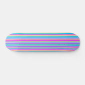 Multicolor Stripe Skateboard (Horizontal)