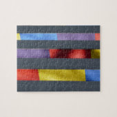 Multicolor Striped Artistic Tuch Puzzle (Horizontal)
