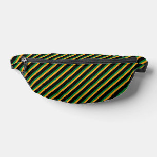 Multicolor Stripes Fanny Pack Bauchtasche