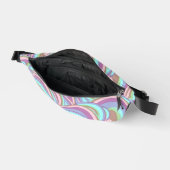 Multicolor-Swirbelmuster Bauchtasche (Offen)