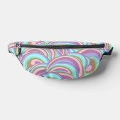 Multicolor-Swirbelmuster Bauchtasche (Ablage )