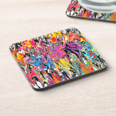 Multicolor Swirl Untersetzer (Linke Seite)