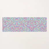Multicolor Swirls Pattern Yogamatte (Rückseite (Horizontal))