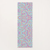 Multicolor Swirls Pattern Yogamatte (Rückseite)