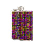 Multicolor Textur Flachmann (Links)