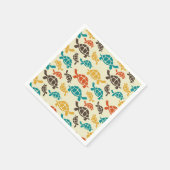 Multicolor Tortoise Serviette (Ecke)