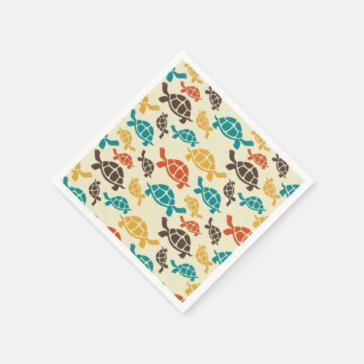 Multicolor Tortoise Serviette (Ecke)