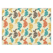 Multicolor Tortoise Tischdecke (Vorderseite (Horizontal))